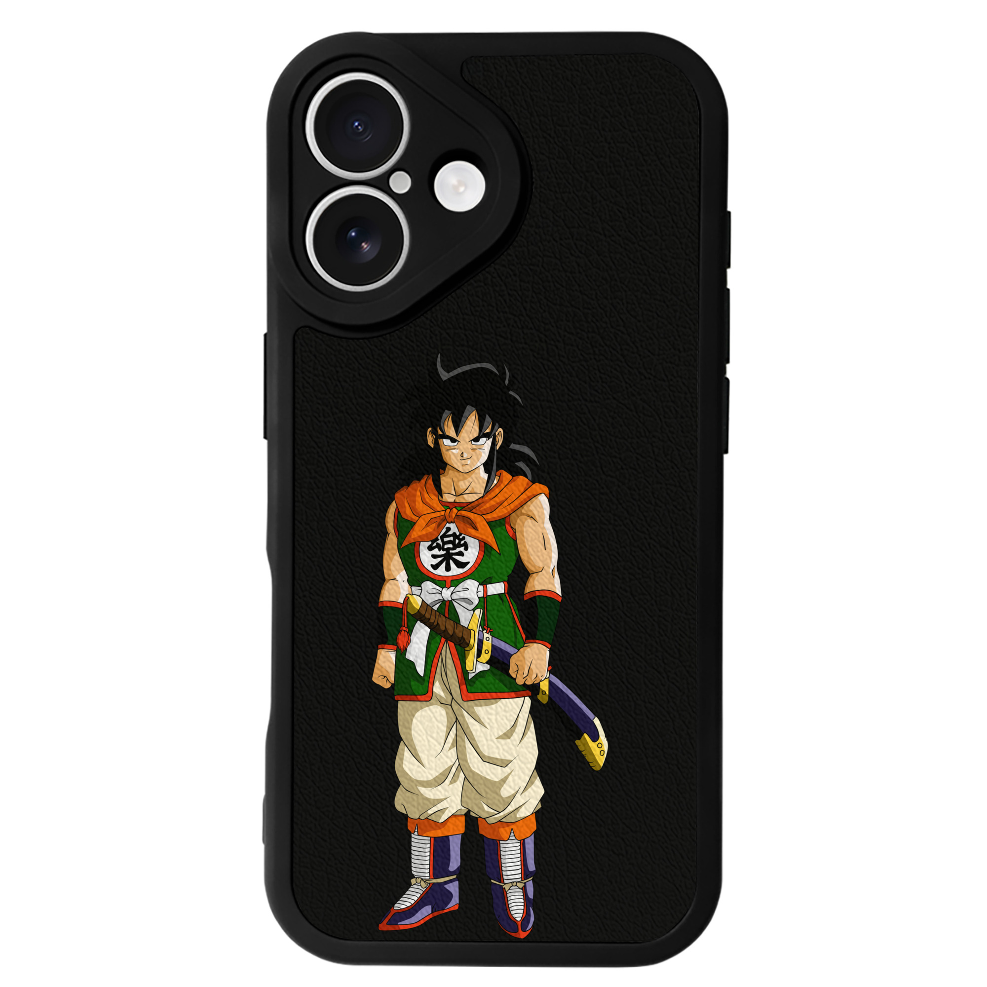 （画像用） ドラゴンボール ヤムチャ DRAGON BALL Yamcha 【iPhone 16シリーズ対応】シリコンスマホケース（レザー調） 材質：シリコン